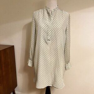 Club Monaco Silk Shirt Dress